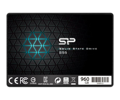 Dysk wewnętrzny SILICON POWER SLIM S55 960GB 2,5'' SP960GBSS3S55S25